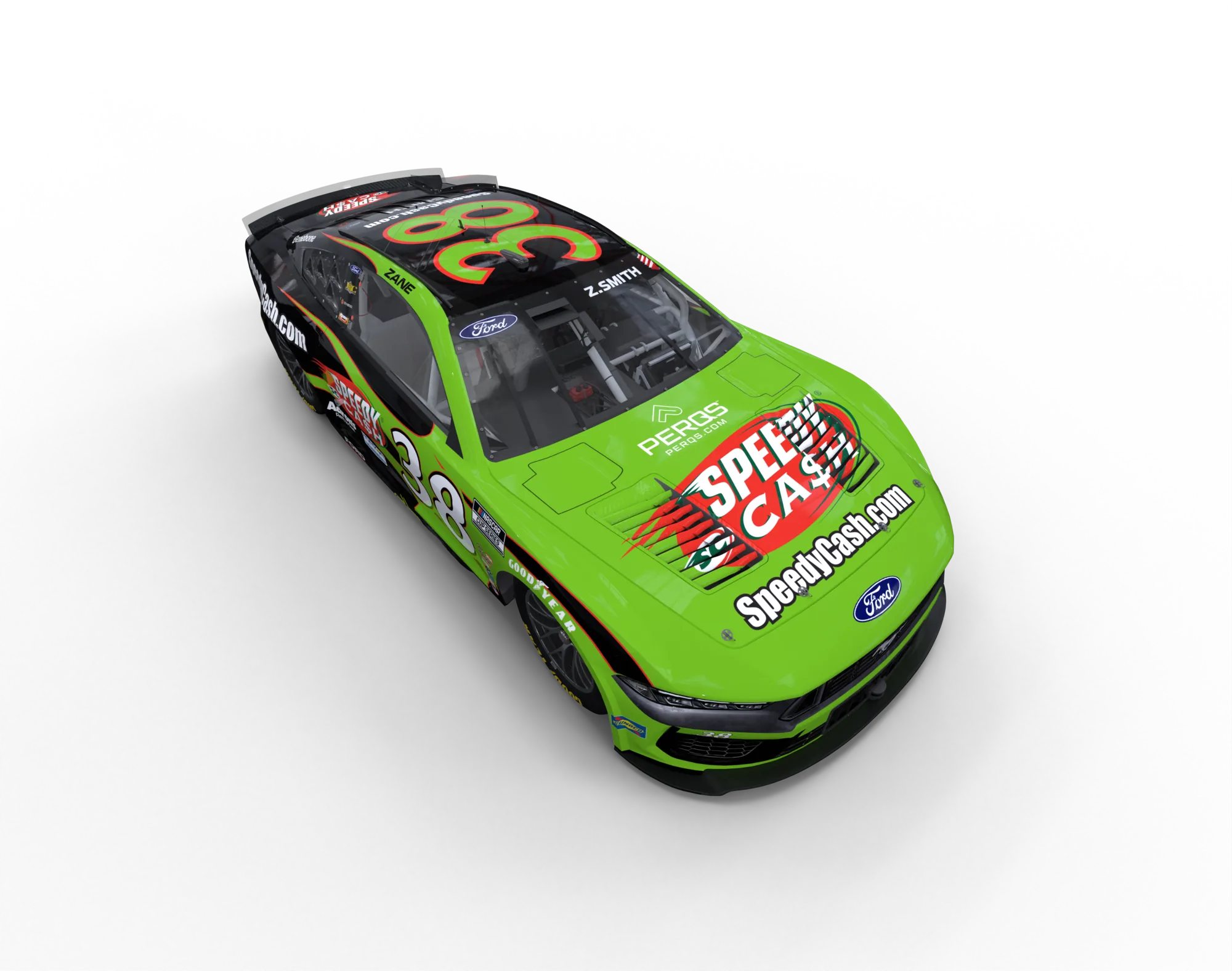 Speedy Cash PERQS race car
